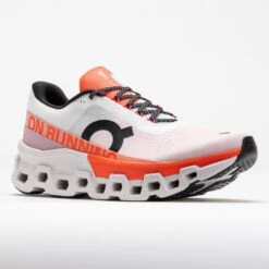 On Running On Cloudmonster 2 Women's White/Flame -Walking Shoes US 041986 5