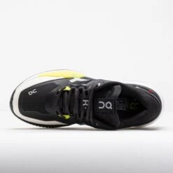 On Running On The Roger Pro 2 Clay Men's Black/Lime -Walking Shoes US 118307 2