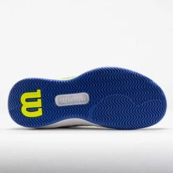 Wilson Intrigue Pro Women's White/Amparo Blue/Safety Yellow -Walking Shoes US 118761 4