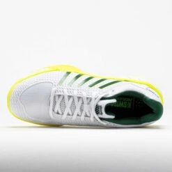 K-Swiss Express Light Pickleball Men's White/Neon Lime/Eden -Walking Shoes US 370296 2