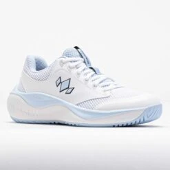 Diadem Court Flo Women's White/Sky Blue -Walking Shoes US 370316 5
