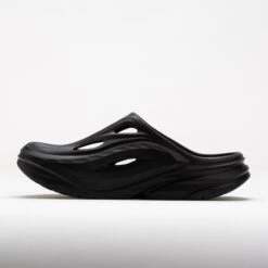 HOKA Ora Recovery Mule Unisex Black -Walking Shoes US 631578 1