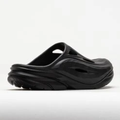 HOKA Ora Recovery Mule Unisex Black -Walking Shoes US 631578 6