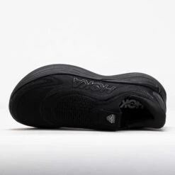 HOKA Skyward Laceless Men's Black/Black -Walking Shoes US 631683 2