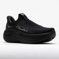 HOKA Skyward Laceless Men's Black/Black -Walking Shoes US 631683 5